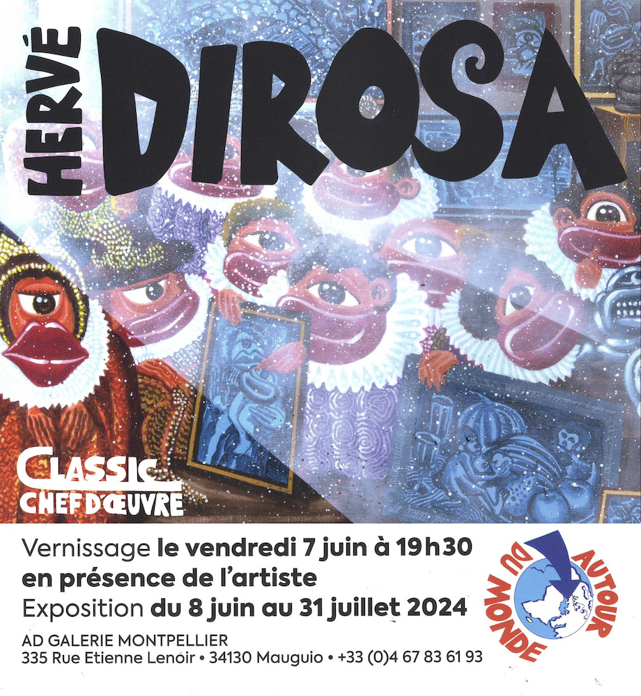 Hervé Di Rosa Classic Chef-d’Oeuvre – Autour du Monde